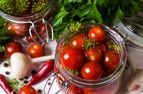 CHERRY TOMATO IN JAR