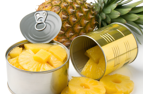 CANNED PINEAPPLE TIDBITS